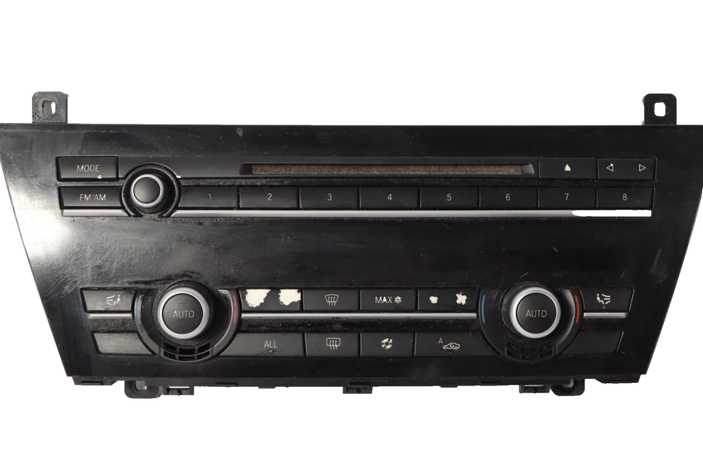 2012-2018 BMW 640i 650I - Radio / Climate Control TEMP UNIT 9386653 OEM