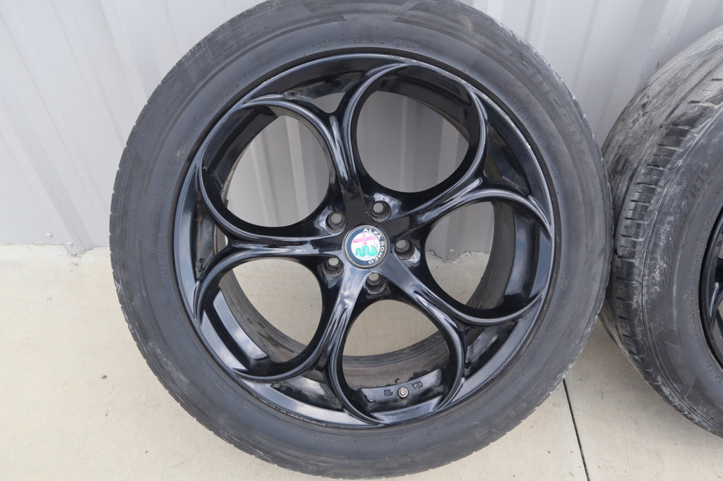 ALFA ROMEO STELVIO 19 INCH RIMS DRAKE STYLE 4 PIECE SET OEM