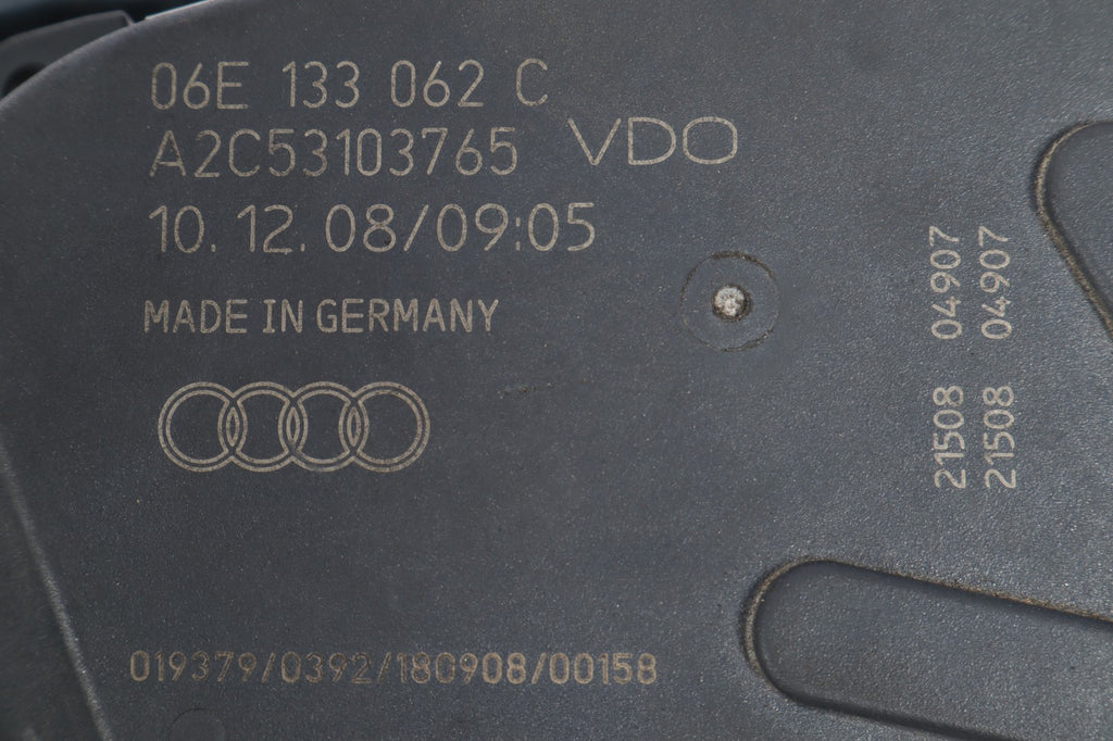 2009-2017 AUDI A4 THROTTLE VALVE BODY 06E-133-062-C OEM