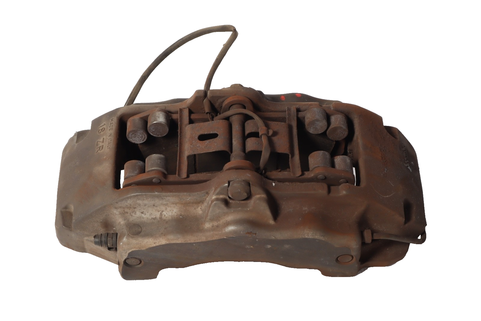2007-2015 AUDI Q7 FRONT RIGHT RH SIDE BRAKE CALIPER BREMBO OEM