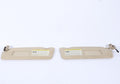 2011-2014 AUDI Q5 SUNVISOR SUN VISOR SHADE RIGHT & LEFT PAIR SET W/MIRROR OEM