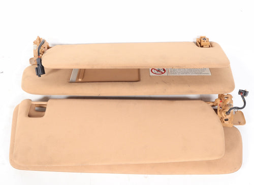 2003-2010 PORSCHE CAYENNE SUN VISOR  PASSENGER SIDE GREY Alcantra Suede OEM