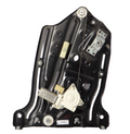 12-18 BMW 650I REAR LEFT SIDE QUARTER WINDOW REGULATOR w/motor  730378804 OEM