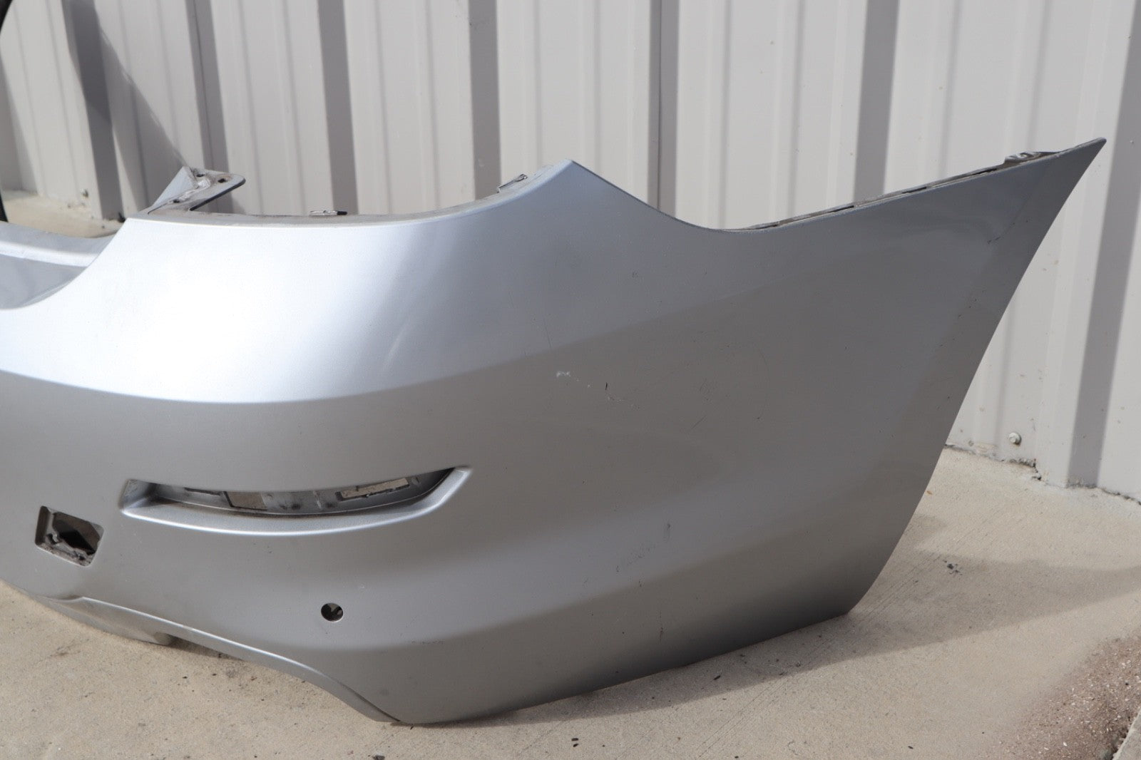 2012-2019 BMW 650i Convertible  Rear Bumper Cover OEM Silver