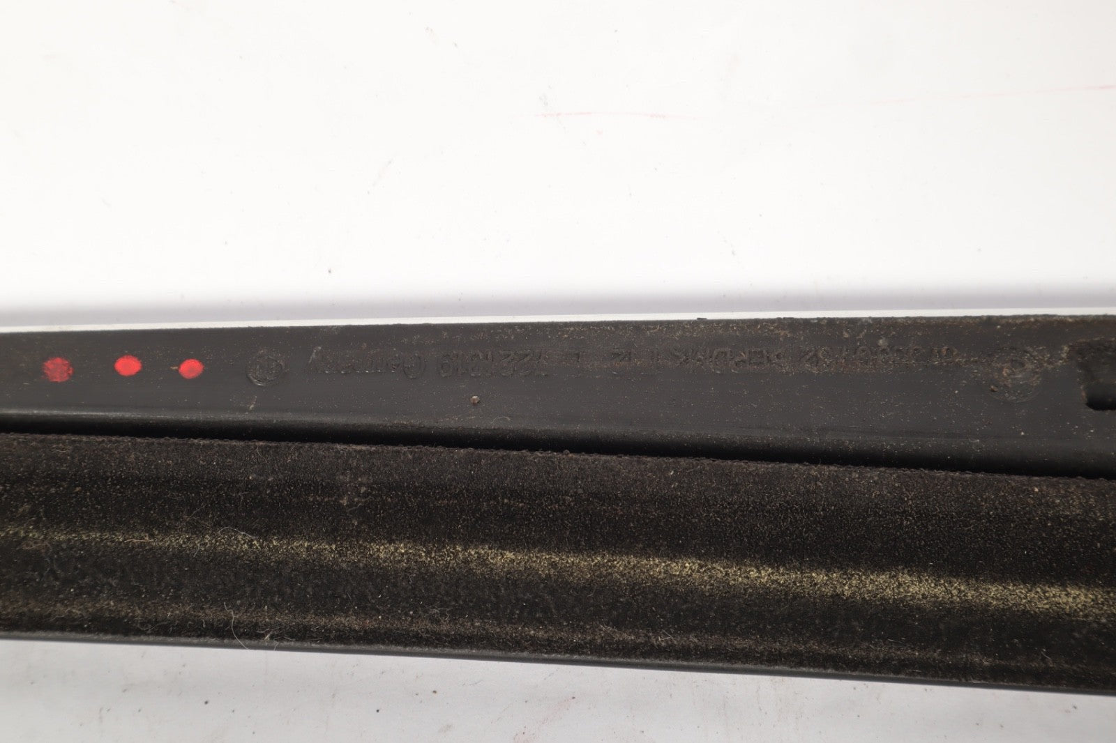 2012 - 2018 BMW 650i F12 Rear Left Quarter Window Glass Belt Molding Chrome OEM