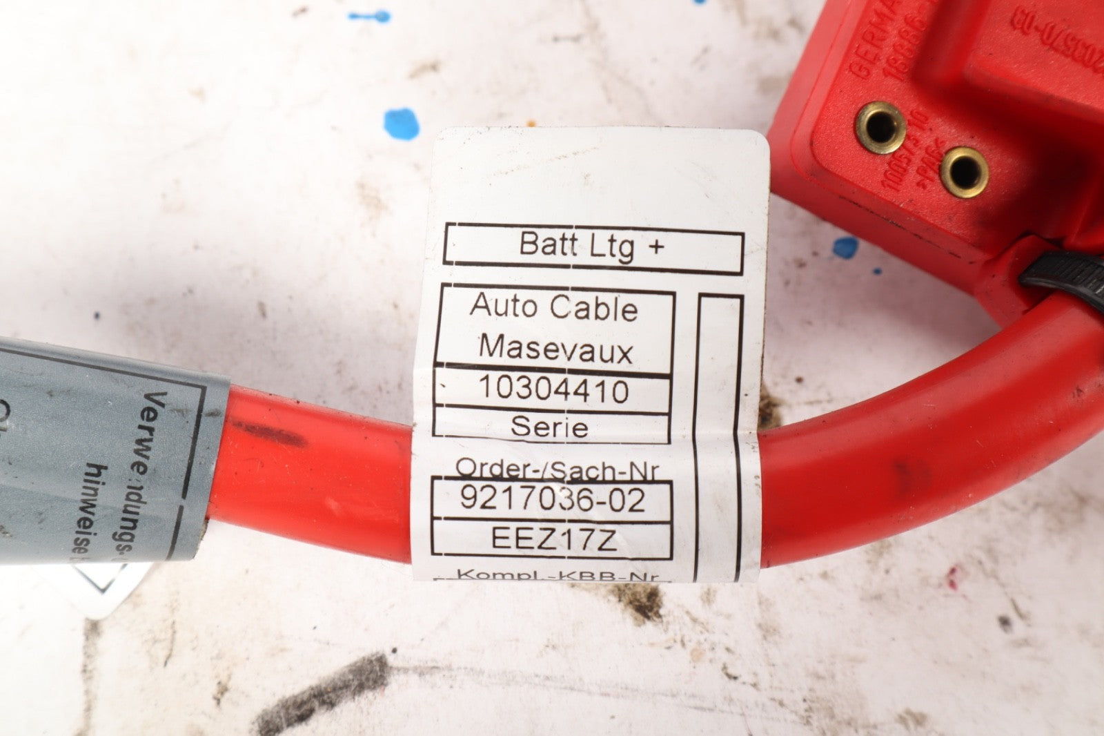 2012-2018 BMW F12 F13 640i 650i BATTERY POSITIVE TERMINAL CABLE PLUS OEM