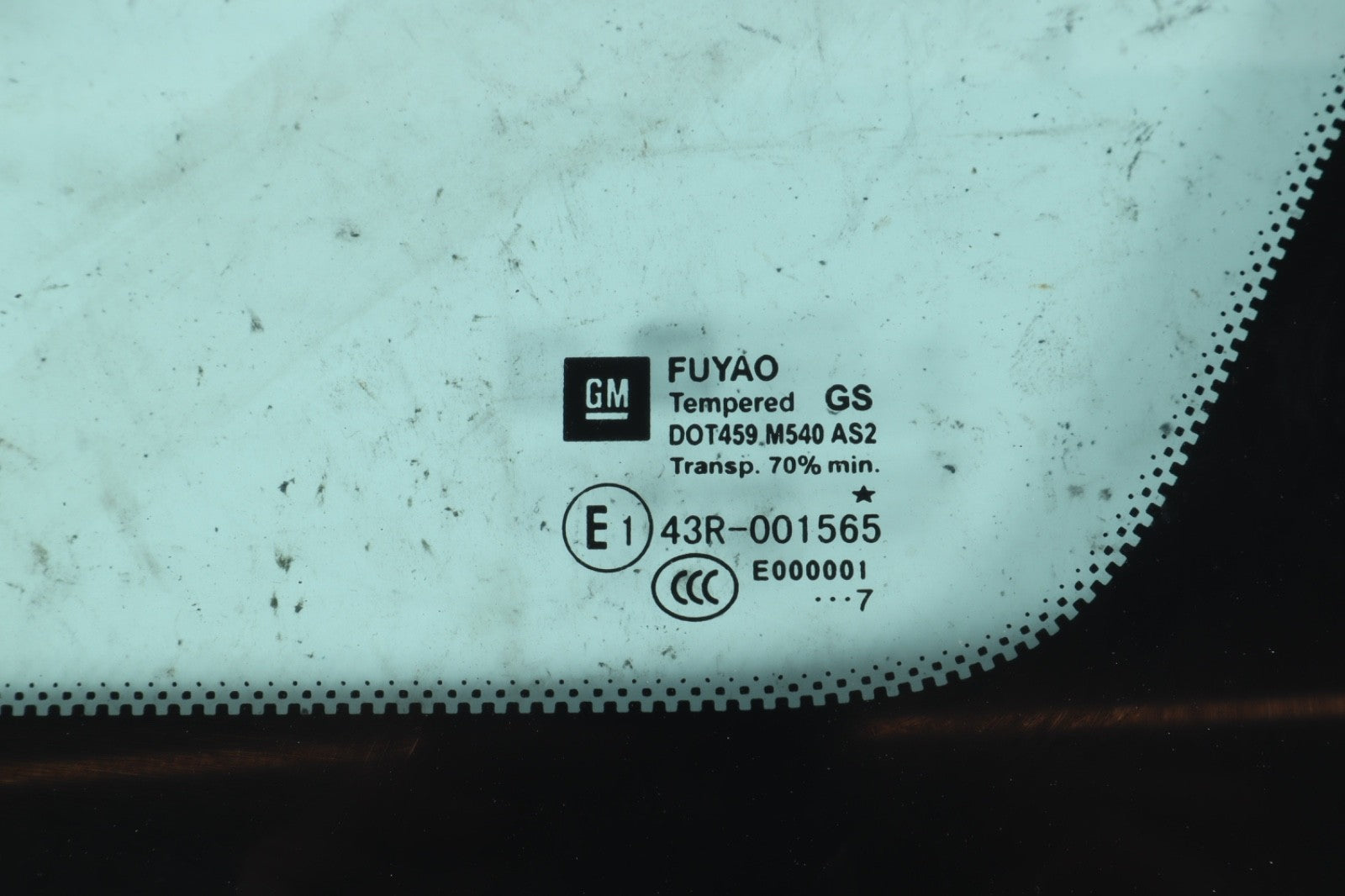 2016–2019 Buick Cascada Rear Left Quarter Window Glass OEM