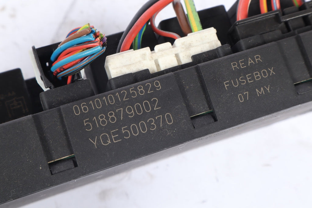 2006-2009 Land Rover Range Rover L322 Rear Fuse Relay Box Panel YQE500370 OEM