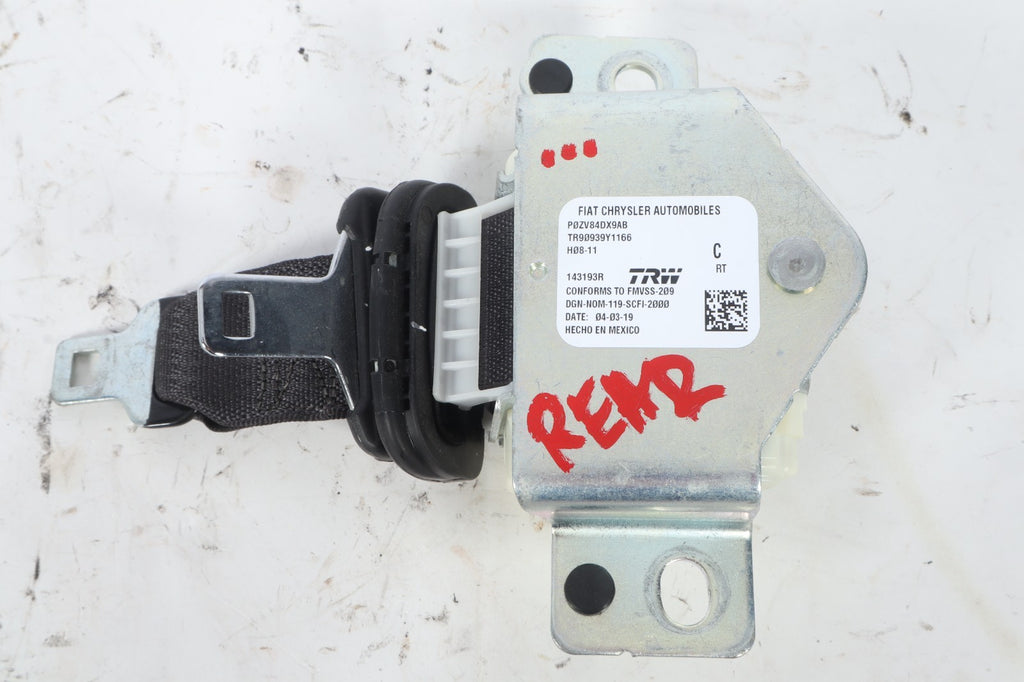2008 DODGE GRAND CARAVAN REAR CENTER SEAT BELT RETRACTOR OEM P0ZV84DX9AB