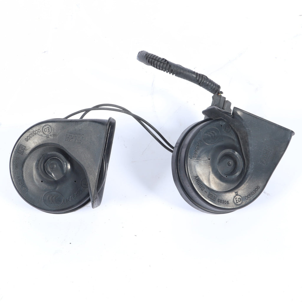 2007-2014 FORD EDGE LOW & HIGH TONE HORN PITCH ALARM SIREN SIGNAL PAIR OEM