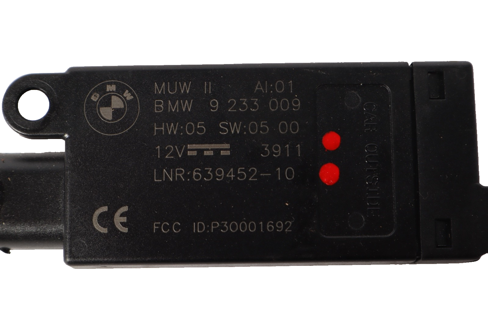 2012 - 2018 BMW 640i 650i F12 FRONT RIGHT ANTI THEFT ALARM CONTROL MODULE OEM