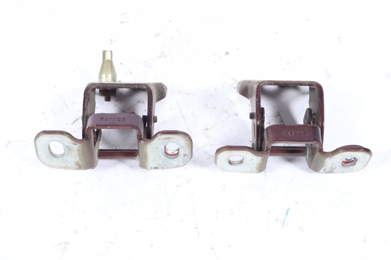 2010-2012 Ford Taurus Front Right Side Upper Lower Door Hinge Pair Set OEM