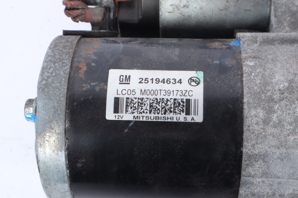 2012-2020 CHEVROLET SONIC STARTER MOTOR OEM 25194634