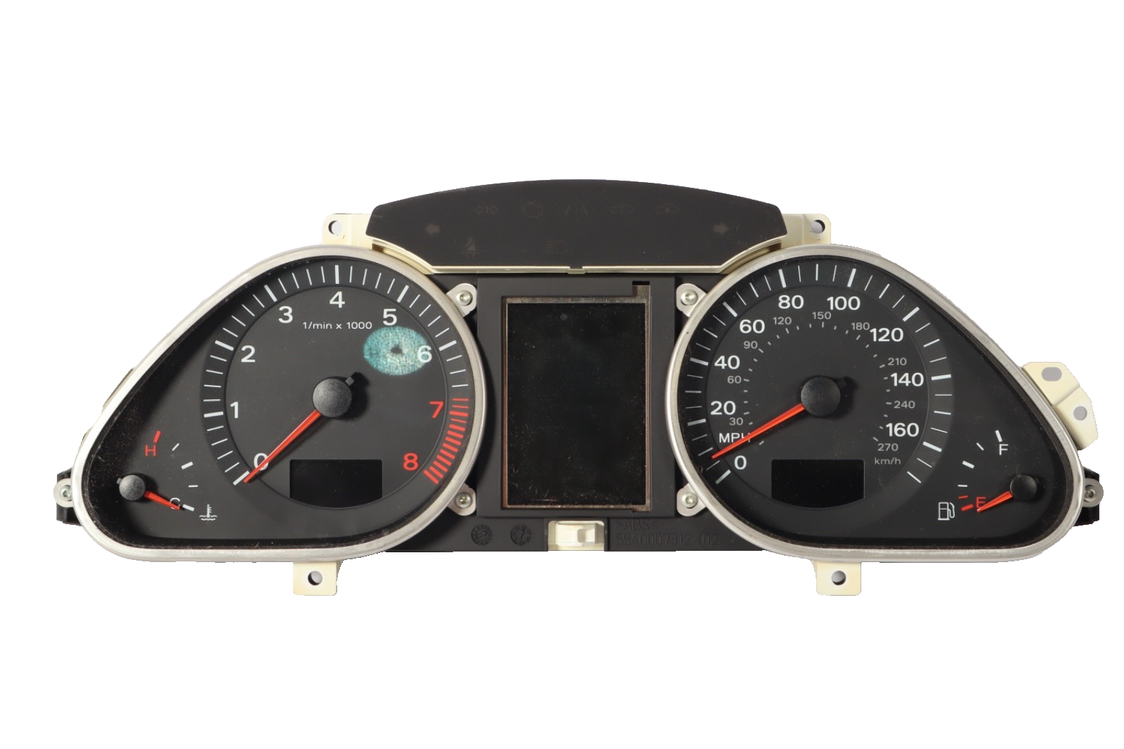 2007-2009 Audi Q7 Instrument Cluster Speedometer 5540007312OEM
