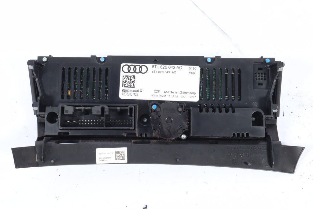 2009-2016 AUDI Q5 AC CLIMATE CONTROL MODULE TEMP UNIT 8T1820043AC OEM