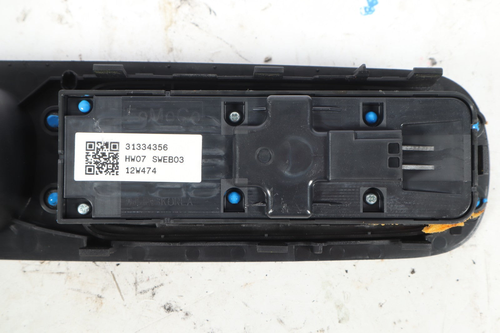 2006-2013 VOLVO C70 DRIVER LEFT DOOR MASTER POWER WINDOW SWITCH 31334356 OEM