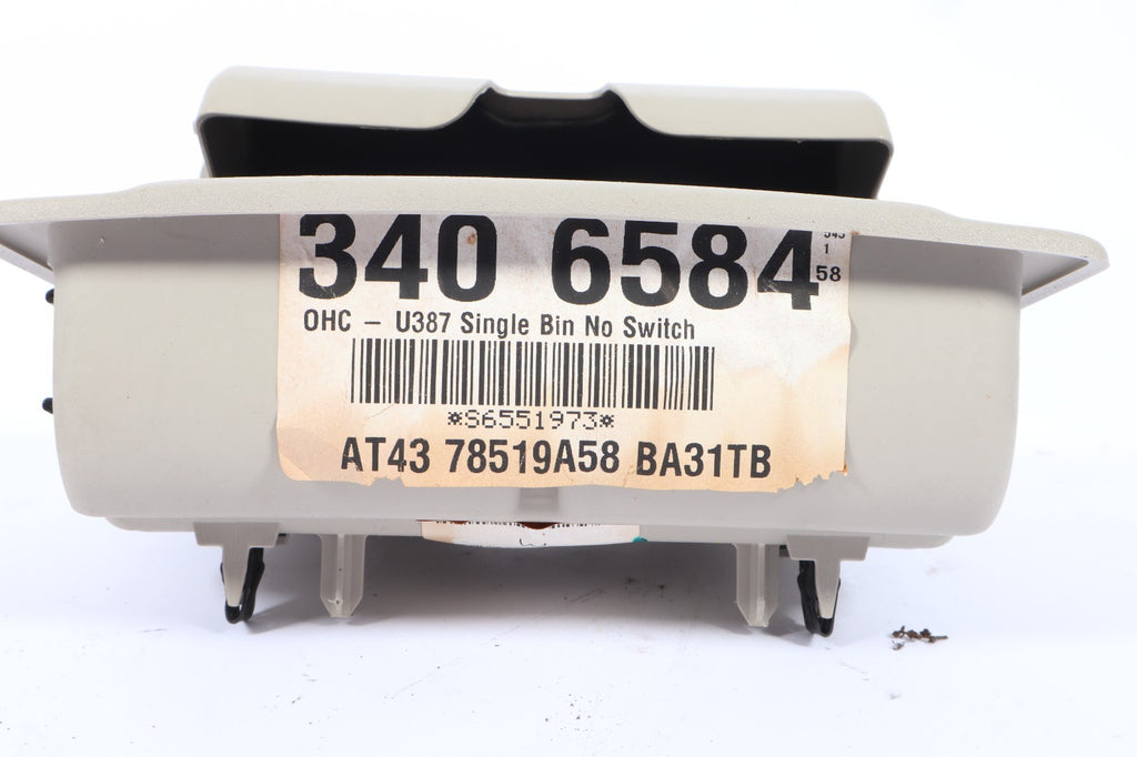 2007-2014 FORD EXPEDITION ROOF OVERHEAD CONSOLE  AT43 78519A58 BA31TB OEM
