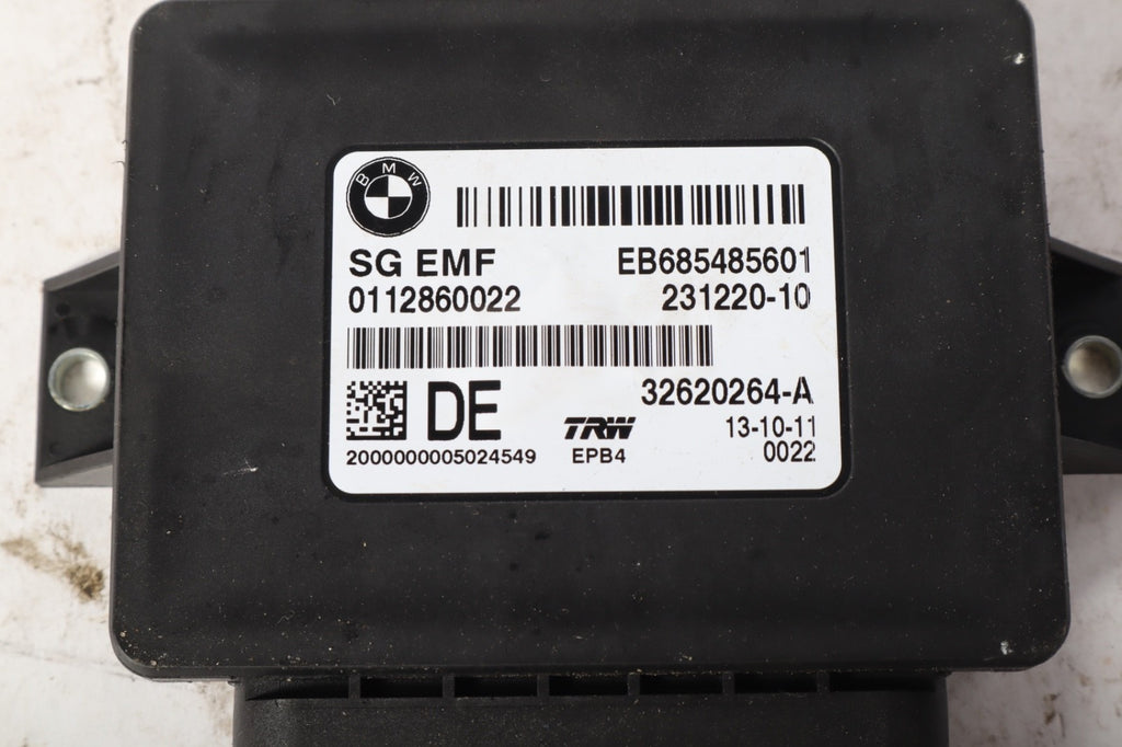 2012 BMW 650i F12 Rear Parking Brake Control Module OEM EB685485601