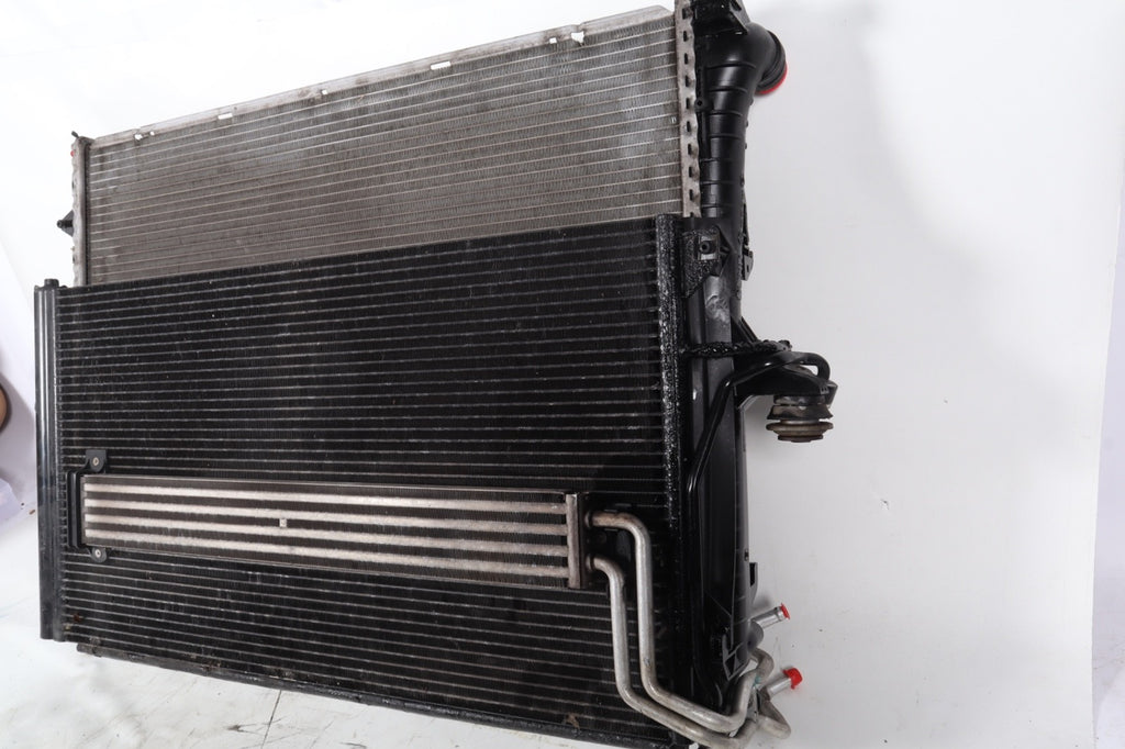 2003 - 2010 Porsche Cayenne Radiator Condenser Power Steering Cooler OEM