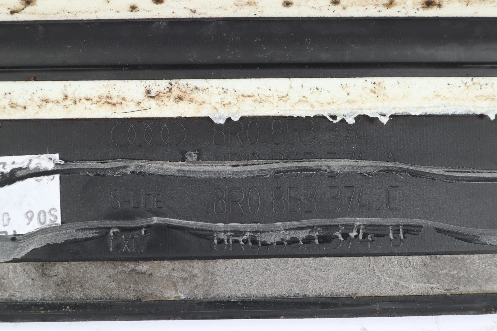 2009-2017 AUDI Q5 FRONT RIGHT DOOR SILL SCUFF PLATE TRIM COVER 8R0853374C OEM