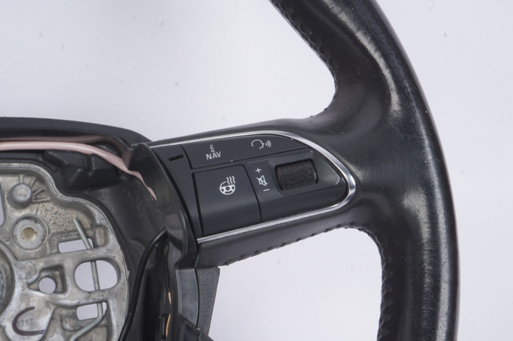 2012 - 2015 AUDI A7 OEM Steering Wheel Black Leather