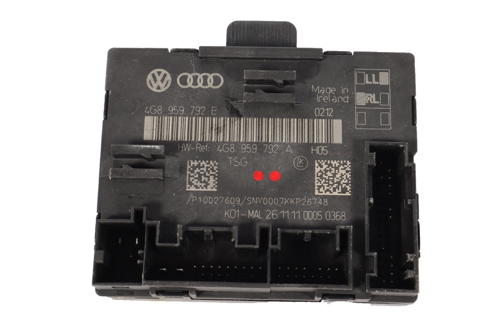 12-18 Audi A7 A7 Quattro Front Right Passenger Door Control Module Unit ECU Oem