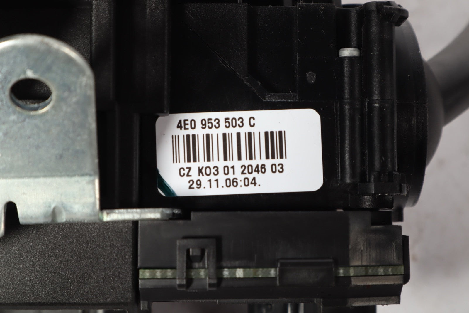 09-15 AUDI Q7 4L STEERING COLUMN BLINKER WIPER ADAPTIVE CRUISE SWITCH OEM