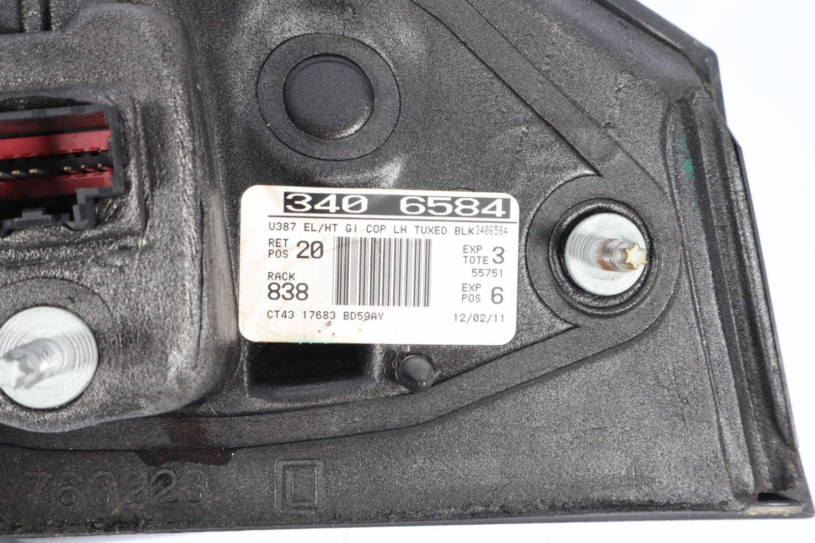 2011-2014 FORD EDGE LEFT LH SIDE VIEW DOOR HEATED MIRROR  OEM