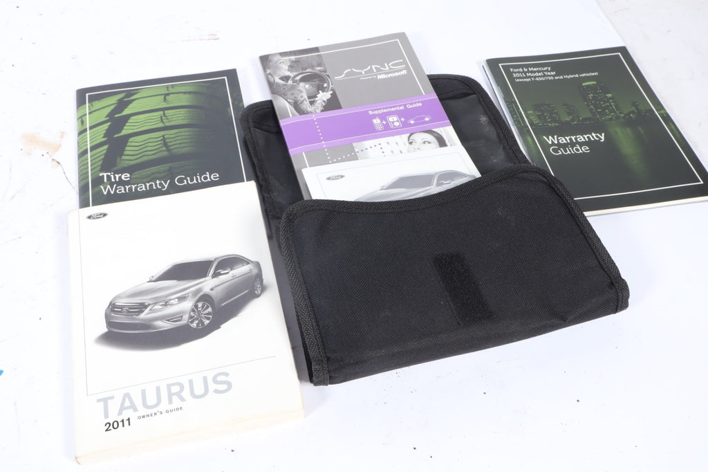 2010 Ford Taurus Owners Guide OEM