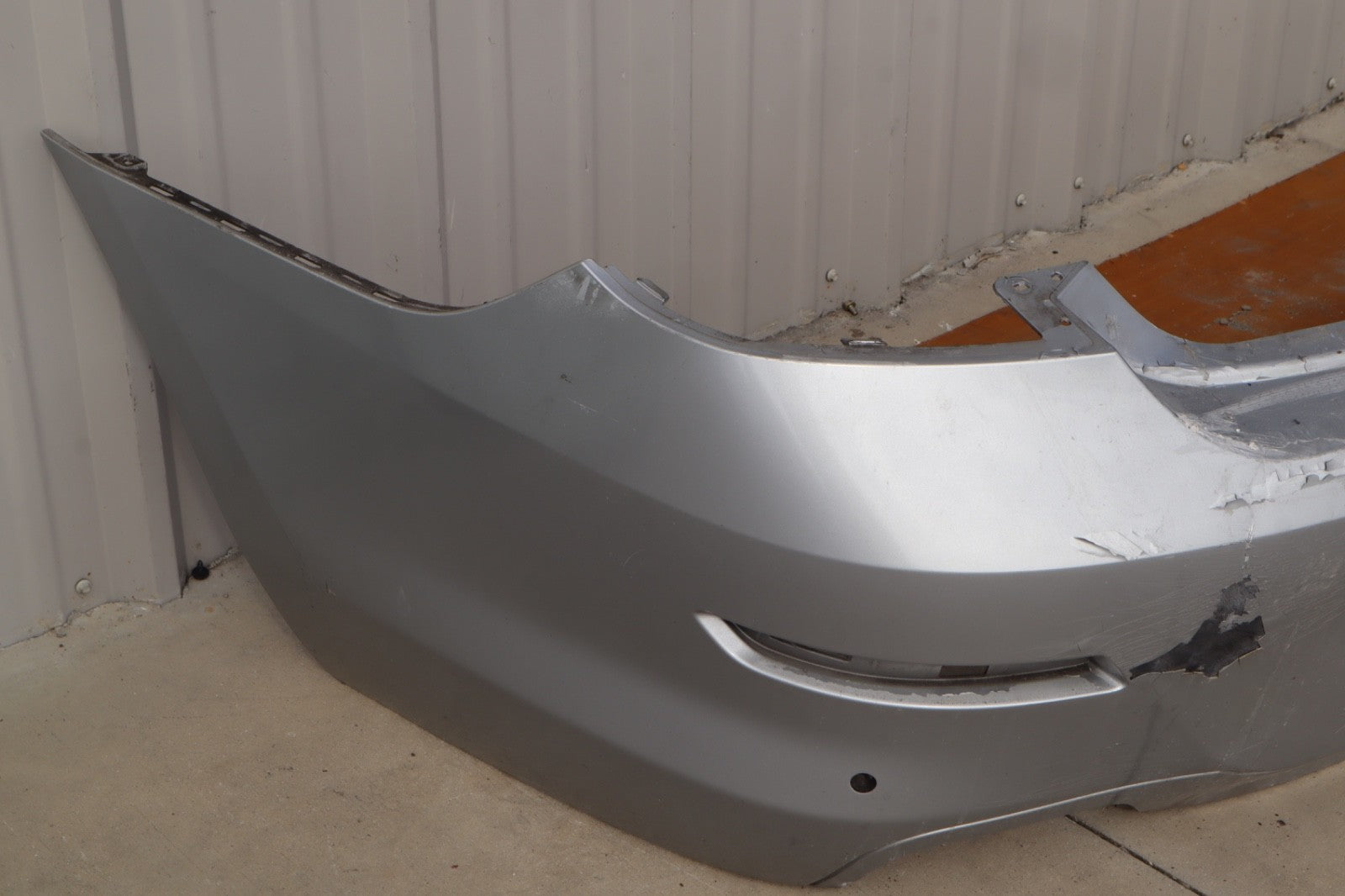 2012-2019 BMW 650i Convertible  Rear Bumper Cover OEM Silver