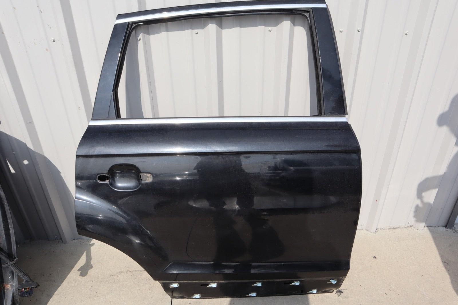 2007 - 2015 Audi Q7 Rear Right Passenger Side Door Shell OEM Black
