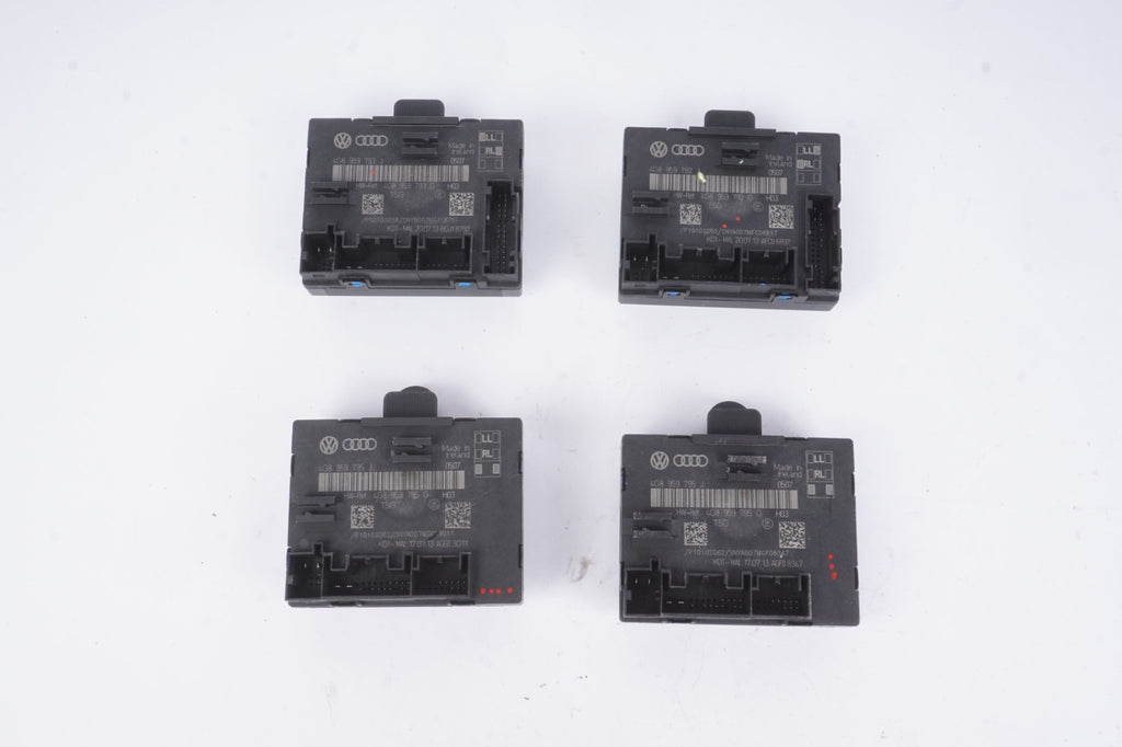 2012-2017 Fits Audi A6 S6 A7 Front Rear Left Right Door Control Module Unit SET