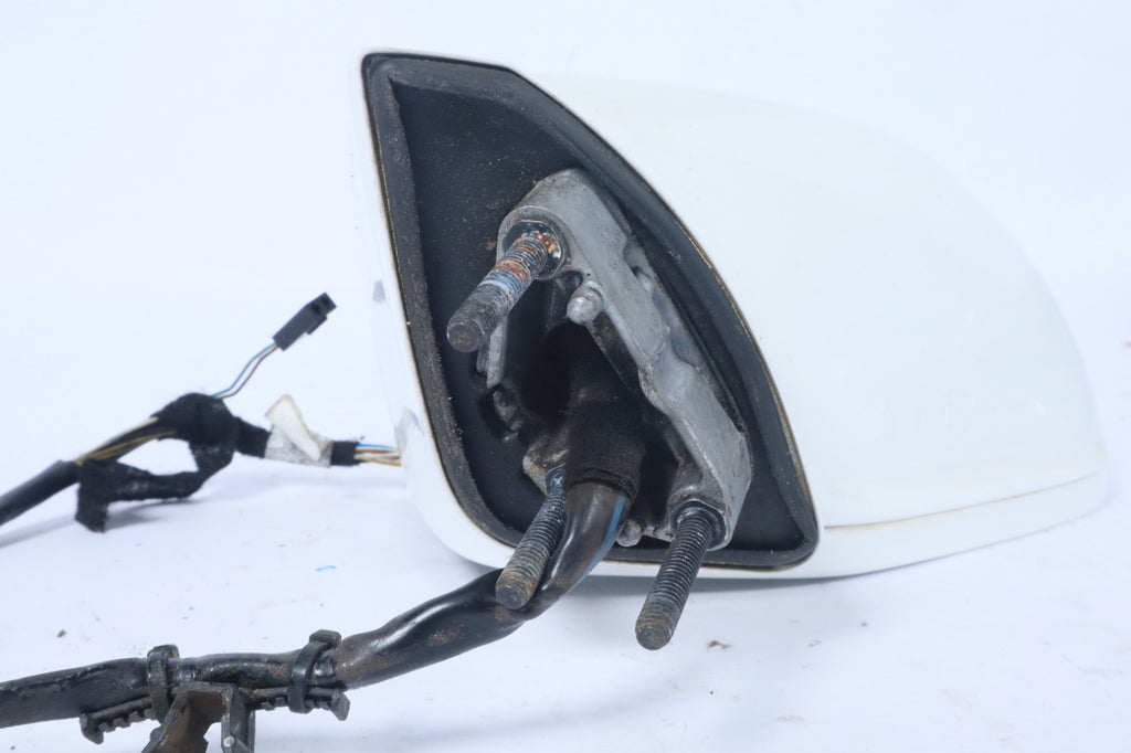 2012-2018 AUDI A7 S7 LEFT DRIVER SIDE VIEW DOOR MIRROR WHITE OEM