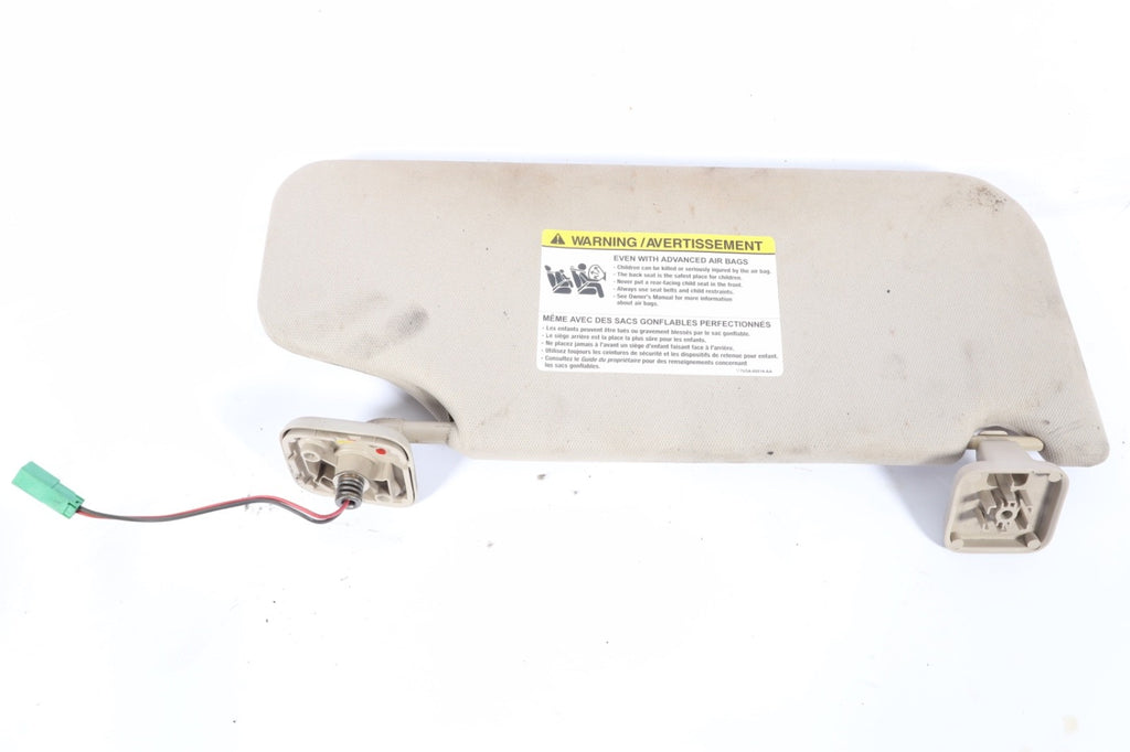 2010-2011 FORD TAURUS DRIVER LEFT SUN VISOR SUNVISOR OEM