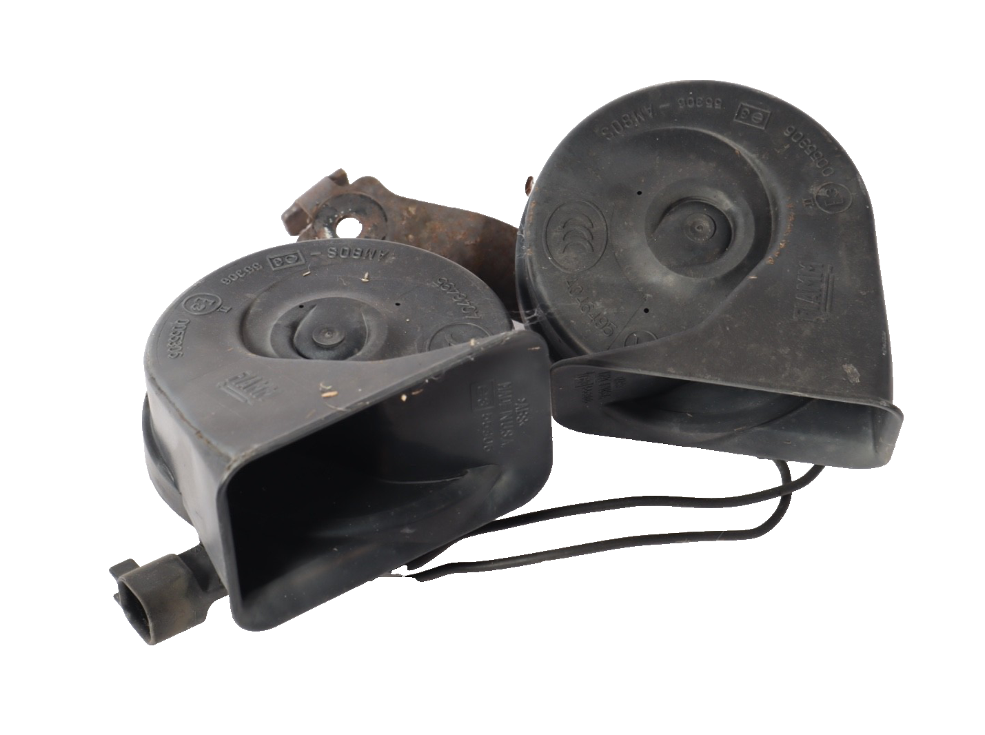 05-15 NISSAN ARMADA LOW & HIGH NOTE PITCH TONE ALARM HORN SIGNAL OEM