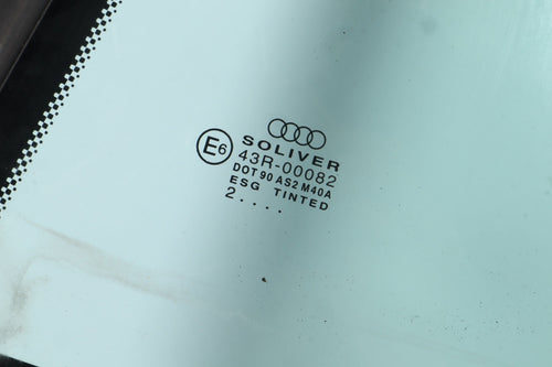2002-2009 AUDI B7 A4 S4 RS4 CONVERTIBLE GLASS WINDOW RIGHT QUARTER REAR OEM