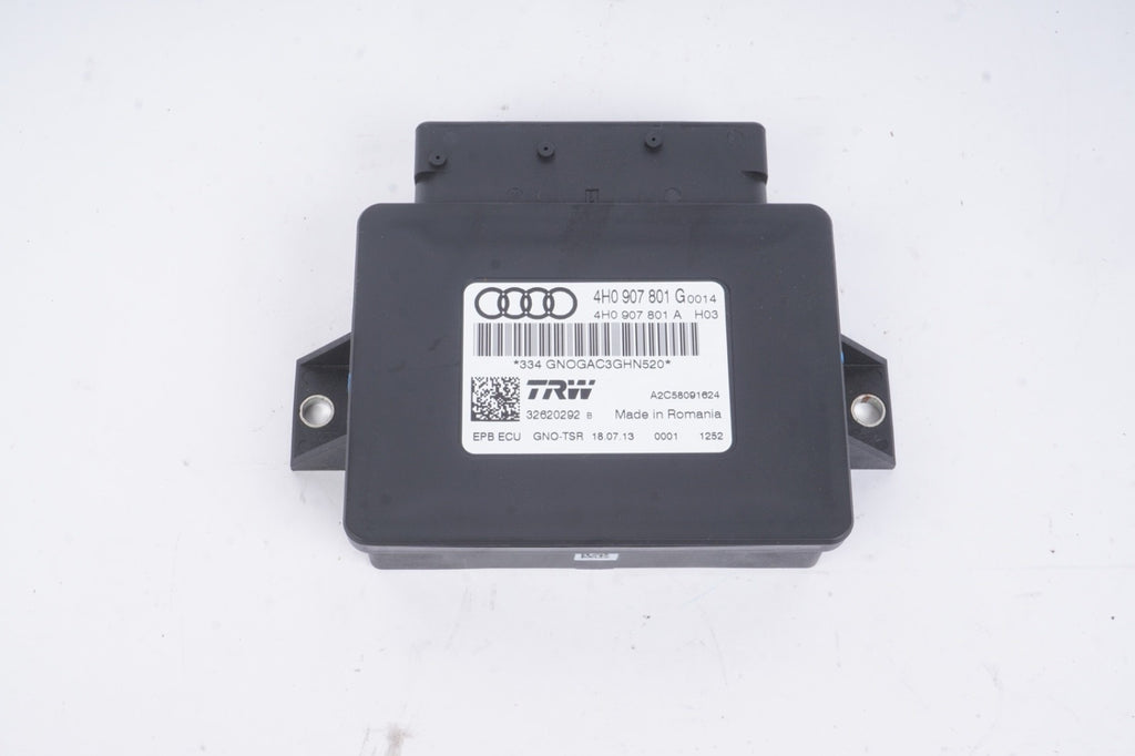 2012-2017 AUDI A6 A7 PARK PARKING BRAKE CONTROL MODULE UNIT 4H0907801G OEM