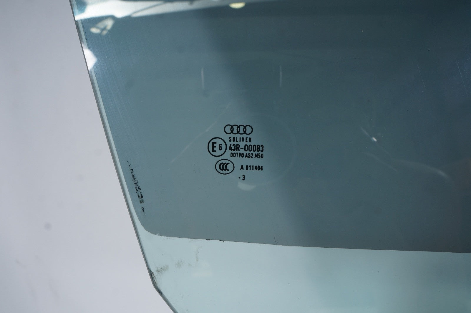 2012 - 2018 AUDI A7 S7 RIGHT PASSENGER FRONT DOOR WINDOW GLASS