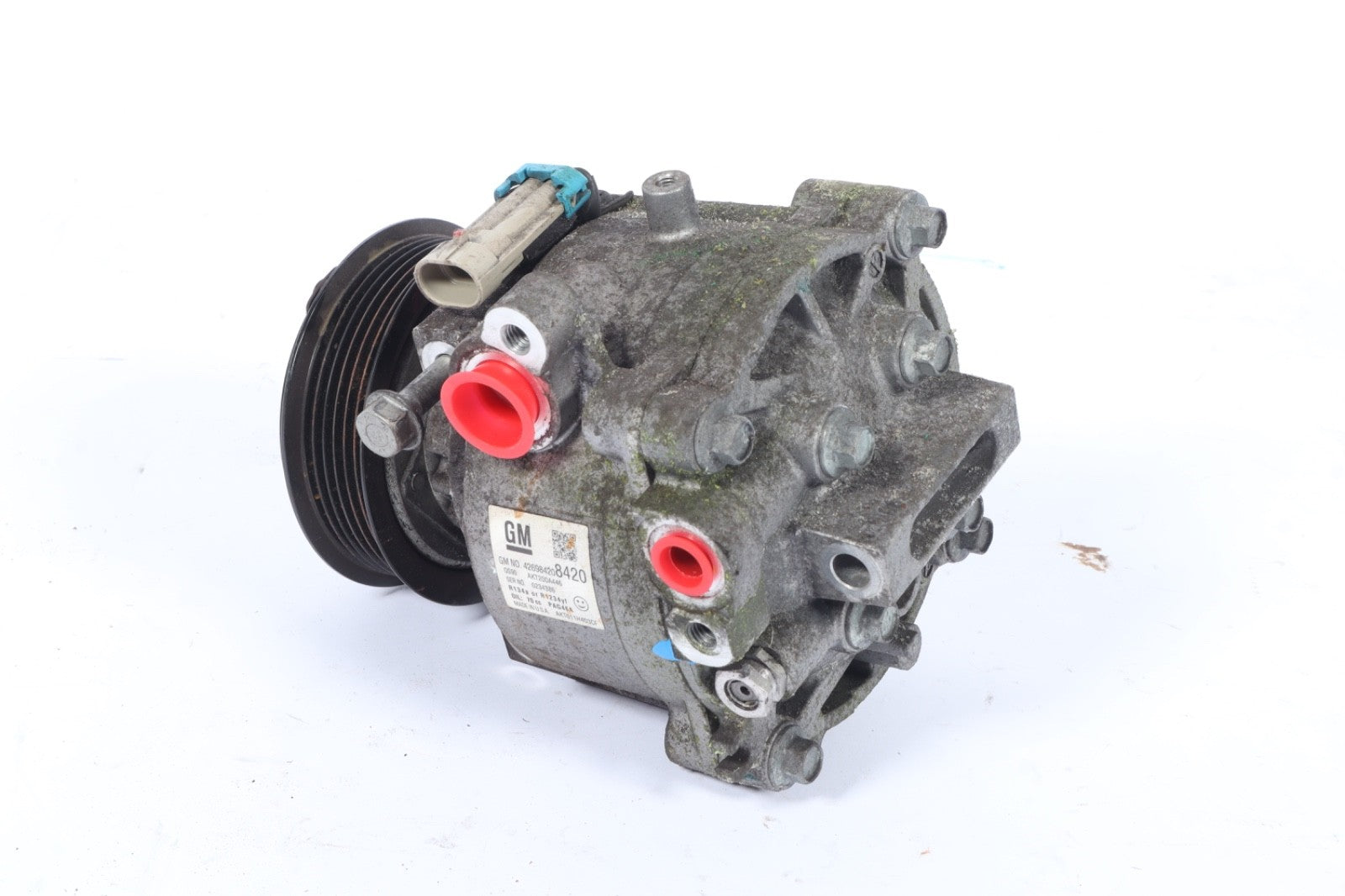 2012-2020 CHEVROLET SONIC AC A/C AIR CONDITIONING COMPRESSOR OEM 42698420