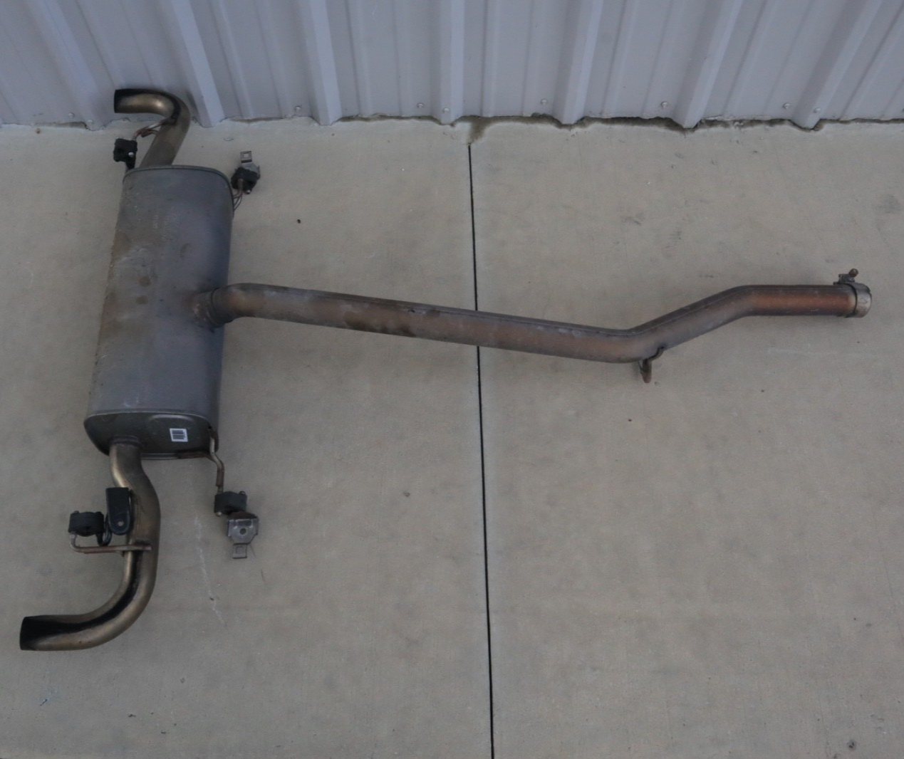 2017-2019 ALFA ROMEO STELVIO 2.0L GAS REAR EXHAUST SYSTEM OEM 1936406000