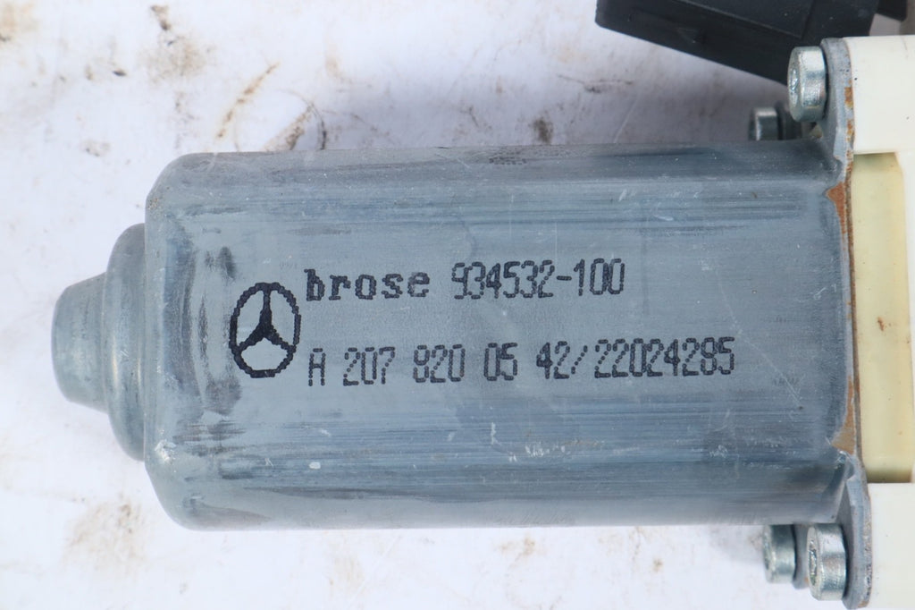 10-20 Mercedes W207 E350 CLS63 AMG SL550 Window Regulator Motor 2078200542 OEM