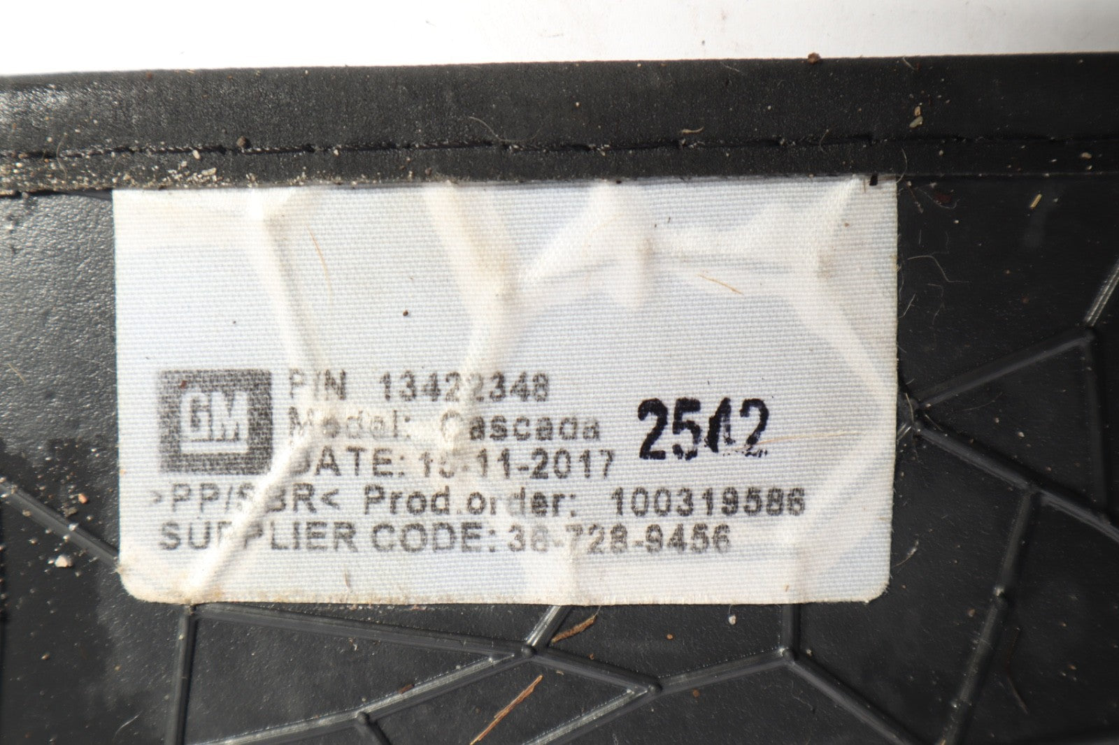 2016 - 2019 Buick Cascada Floor Mats OEM