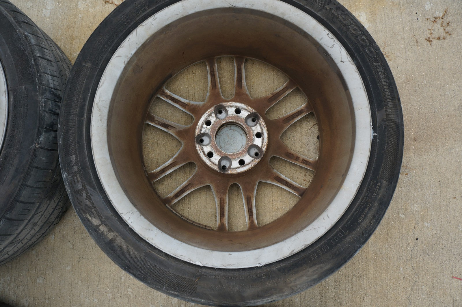 2006-2008 SLK280 Wheel 17x7.5 Twelve 12 Six 6 Split Spoke RIM RIMS WHEELS SET