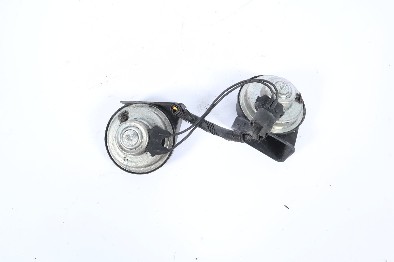 2007-2014 FORD EDGE LOW & HIGH TONE HORN PITCH ALARM SIREN SIGNAL PAIR OEM