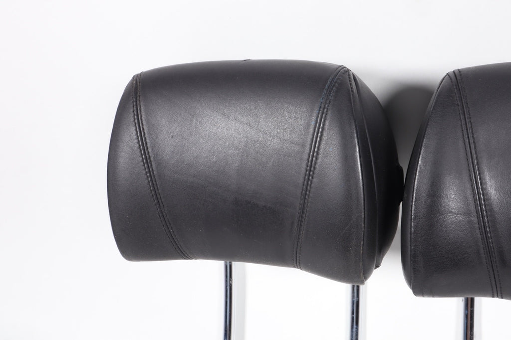 12-18 BMW F06 F12 F13 640I 650I FRONT RIGHT & LEFT SIDE HEADREST SET BLACK OEM