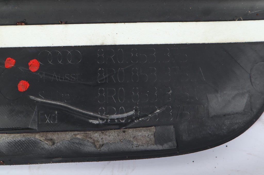 2009-2017 AUDI Q5 REAR LEFT AND RIGHT DOOR SILL 8R0853375 8R0853376 OEM