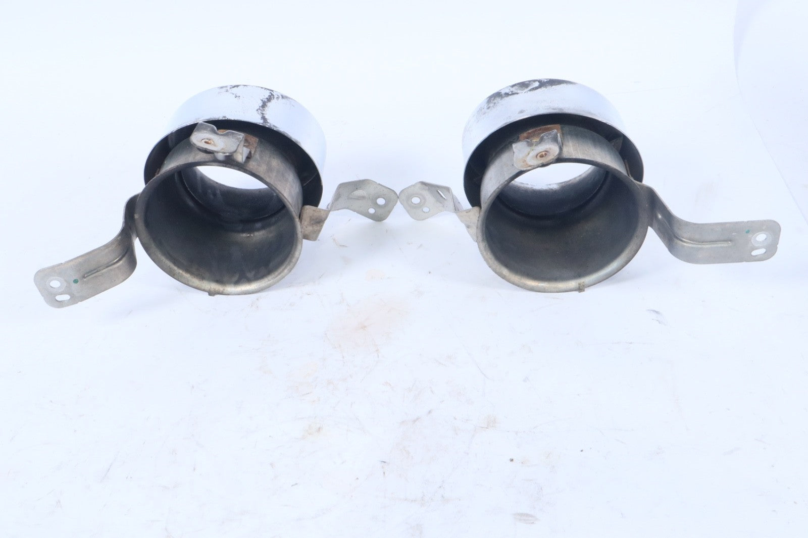2017-2019 ALFA ROMEO STELVIO 2.0L EXHAUST MUFFLER PIPE TIPS SET OEM