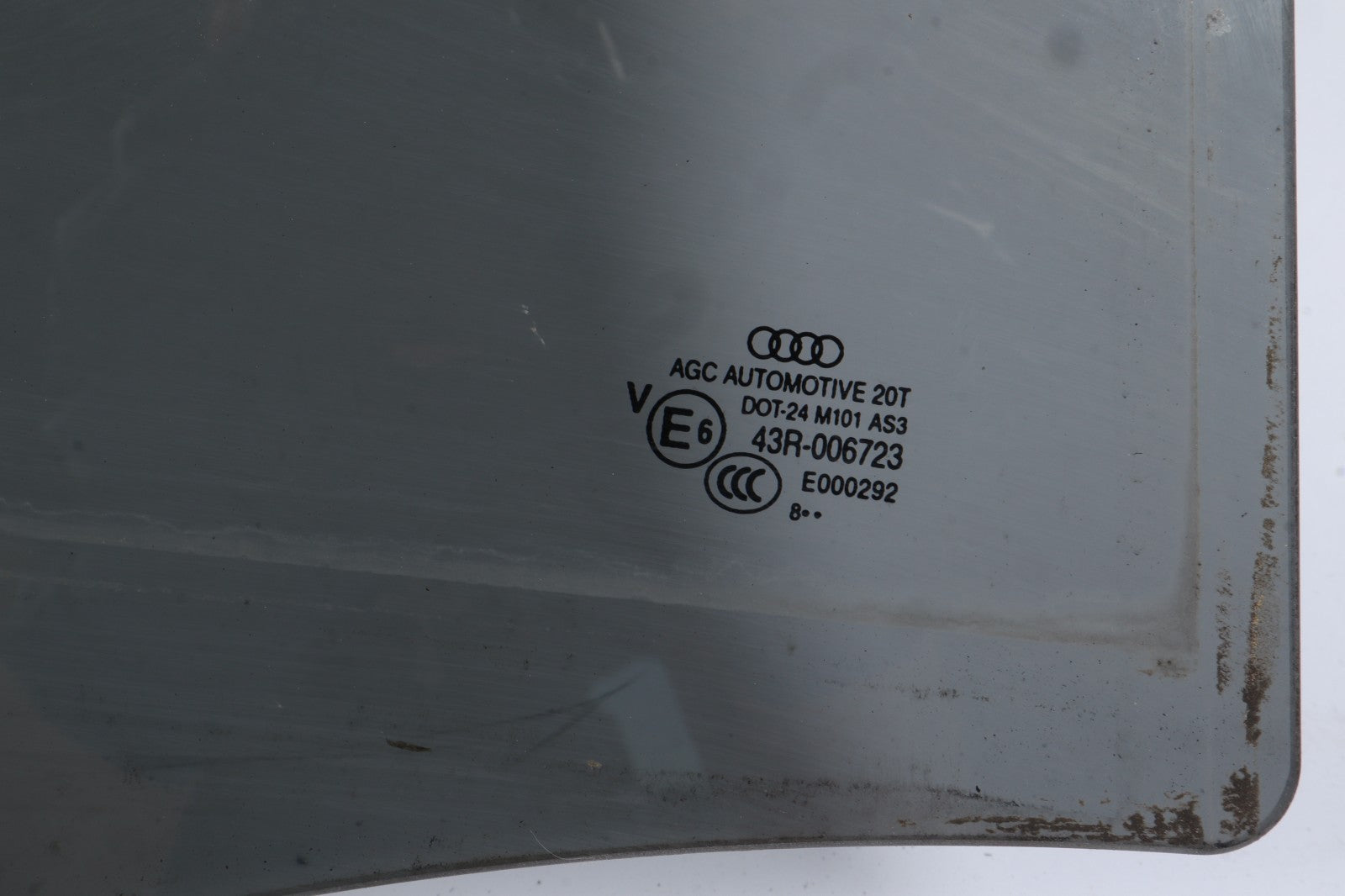 2009-2017 AUDI Q5 REAR RIGHT SIDE DOOR WINDOW GLASS OEM