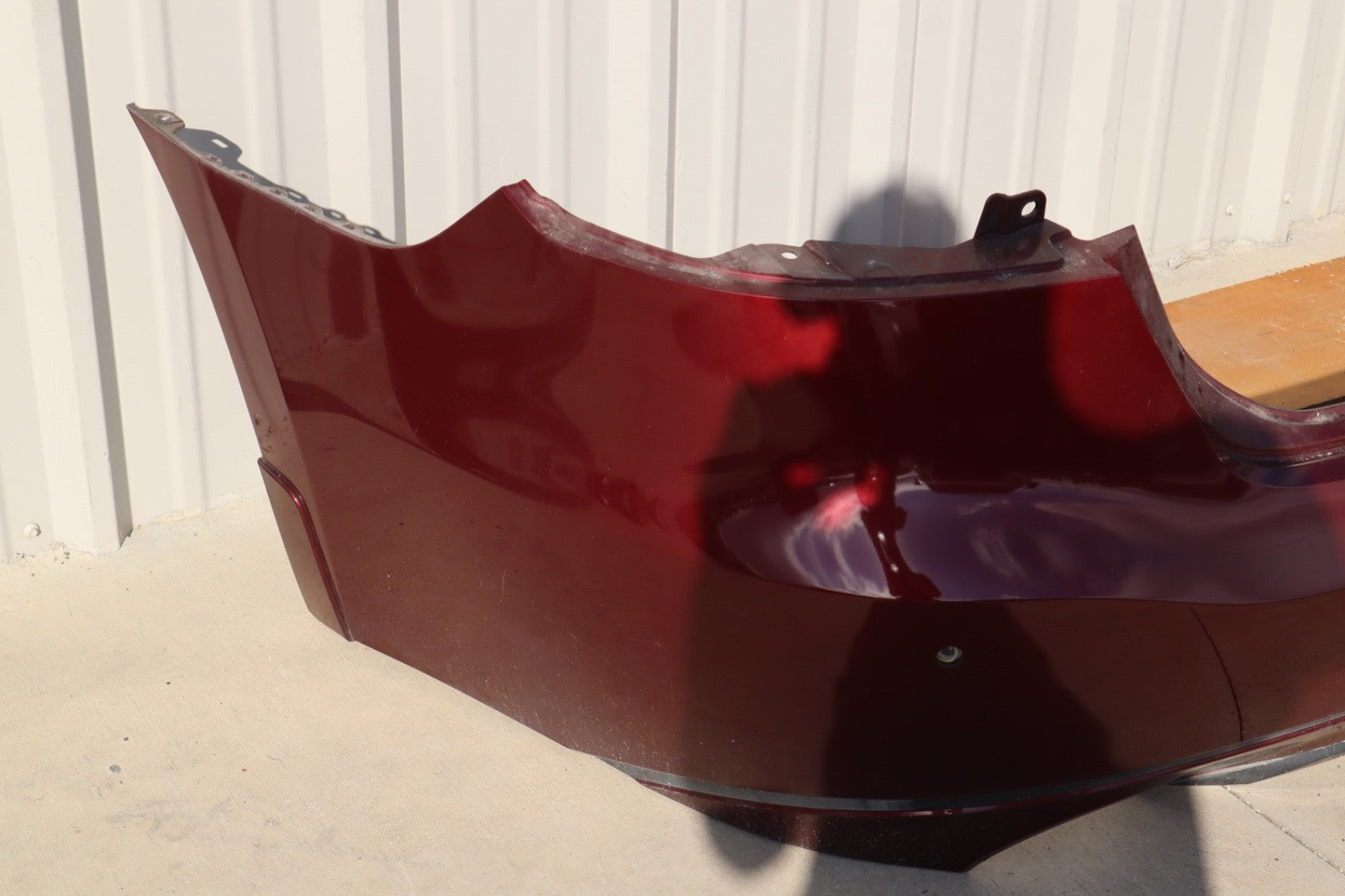 2016-2018 NISSAN MAXIMA REAR BUMPER COVER RED OEM