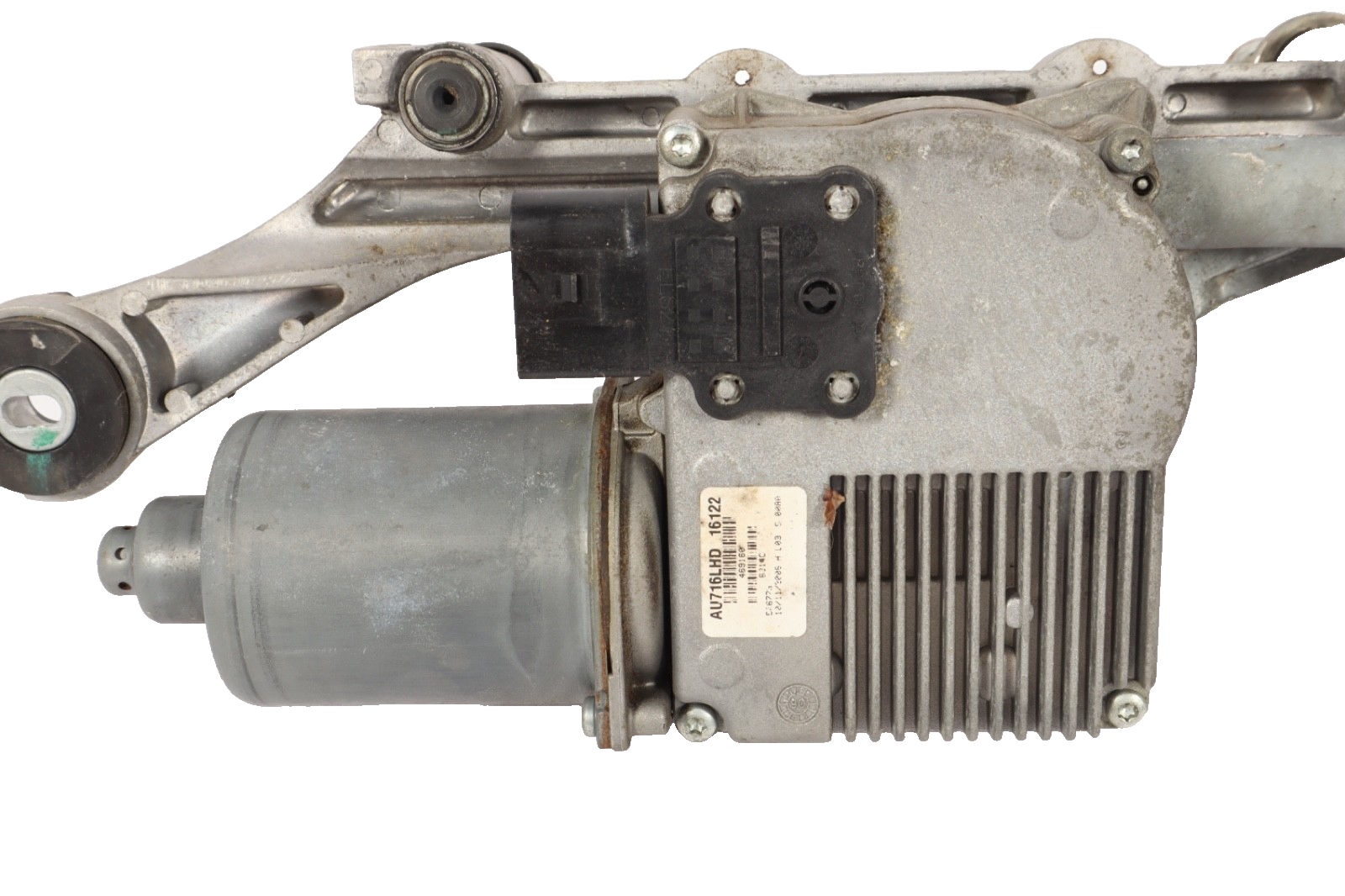 2007–2015 AUDI Q7 WINDSHIELD WIPER TRANSMISSION LINKAGE W/ MOTOR OEM 4L1955119A